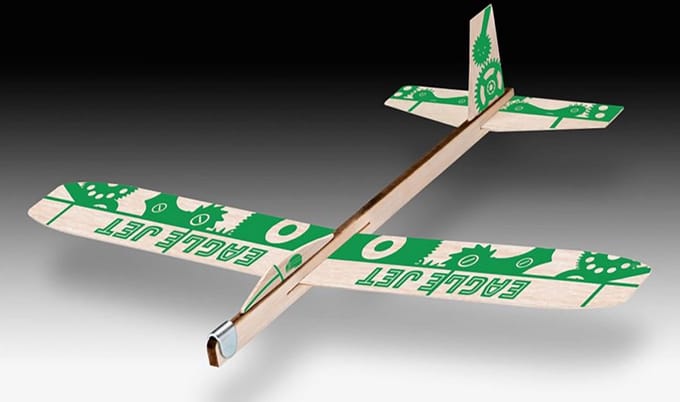 Revell Modelbouwpakket - 24330 Flying Action Balsa Birds - Groen Houten - Revell - Modelbouw