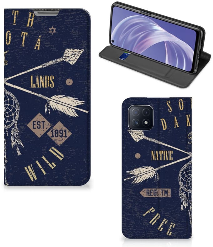 OPPO A73 5G Book Cover South Dakota