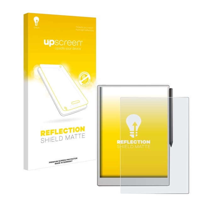 upscreen - Screenprotector voor reMarkable Paper Pro - Folie Beschermfolie anti glare matte