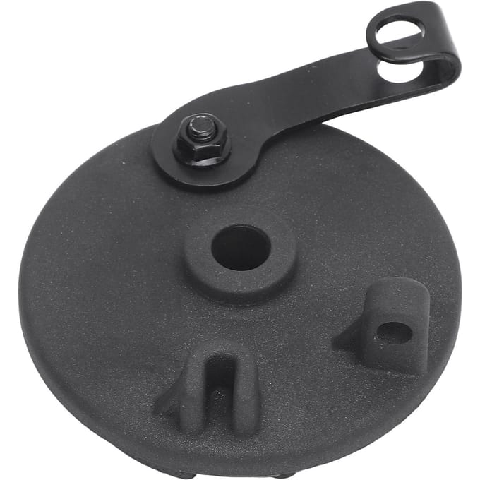 Elektrische Scooter Wielnaaf Remdeksel Aluminiumlegering Geïntegreerde Remblok voor MI3 Lite black