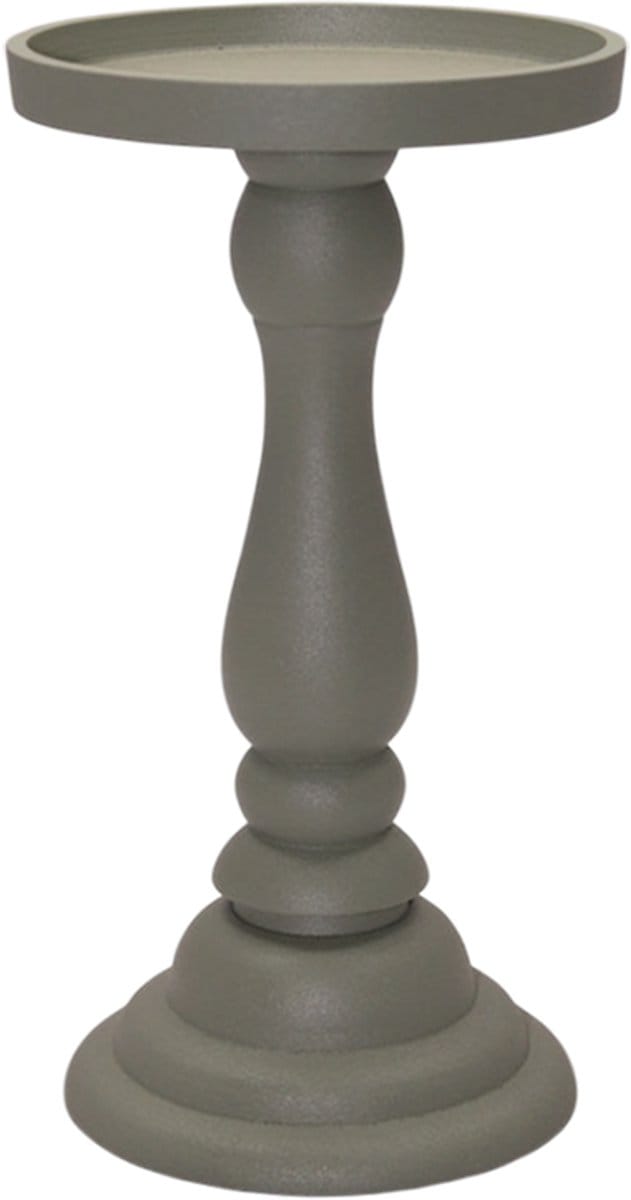 by Mooss - Paudar - Kandelaar - Olive - Gepoedercoat - Metaal - 23 cm - Ã˜ 12 cm - Olijf