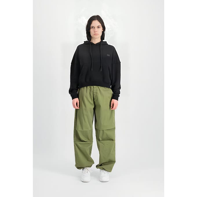Alpha Industries Alpha Essentials Rl Hoodie Black Taglia: S | Felpe con cappuccio Outlet | Donna | Nero