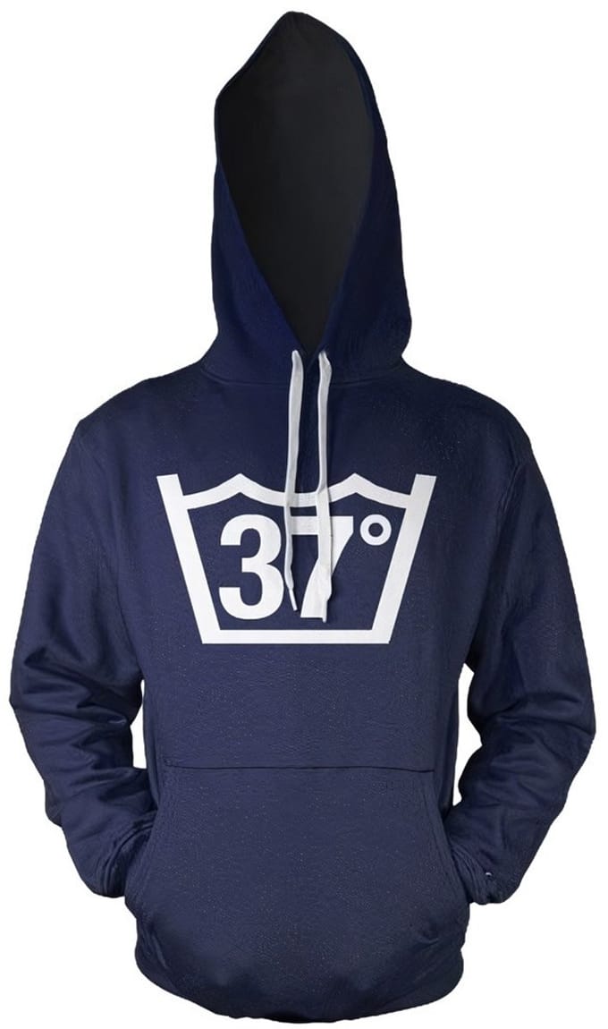 Hybris 37 Celcius-hoodie, marineblauw