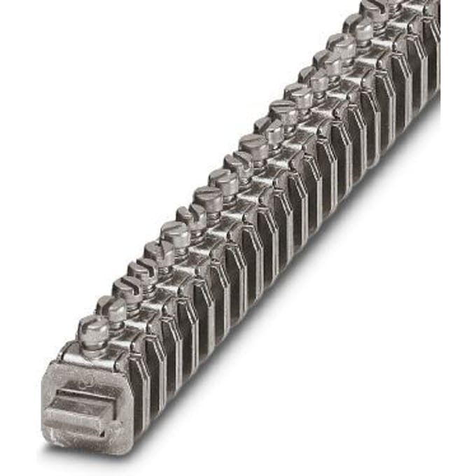 Phoenix Contact 4mm² Schroef Aansluitblok Zilver - 0404017 [20 Stuks]