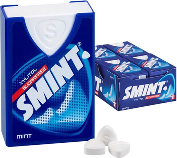 Smint - Mint Xylitol Sugarfree - 12x 40 stuks