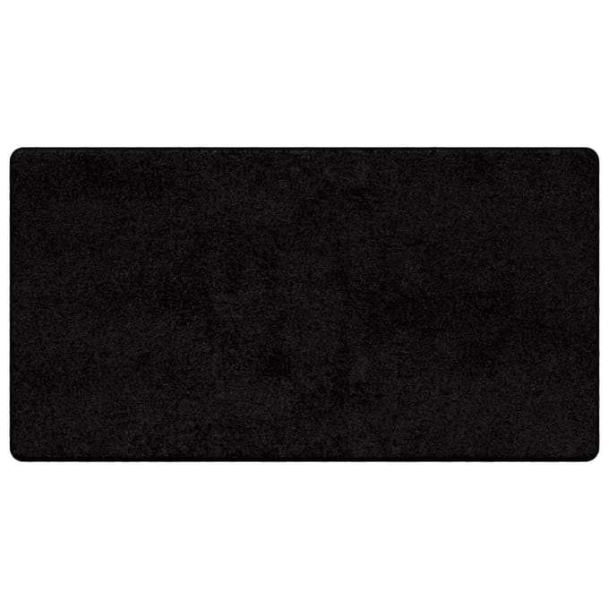 vidaXL Tapijt Loper Zwart 80 x 150 cm 100% Polypropylene Tuft