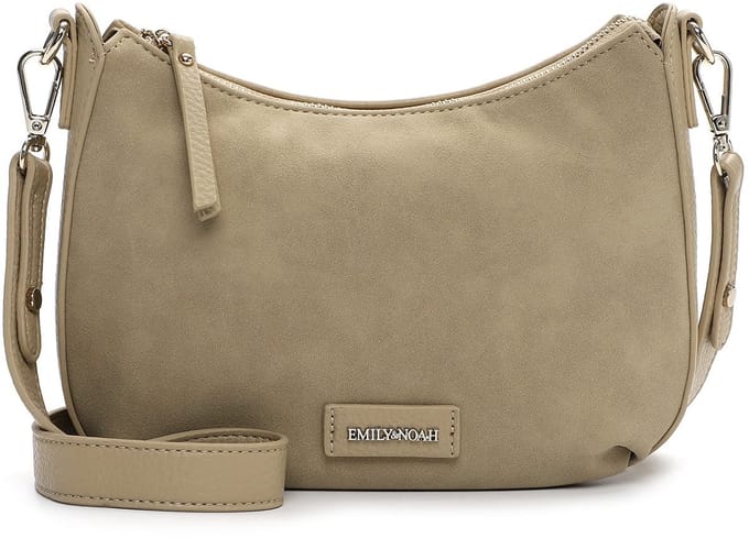 EMILY & NOAH Schoudertas E&N Jeanna ( 65670 ) - Dames handtassen - khaki 910