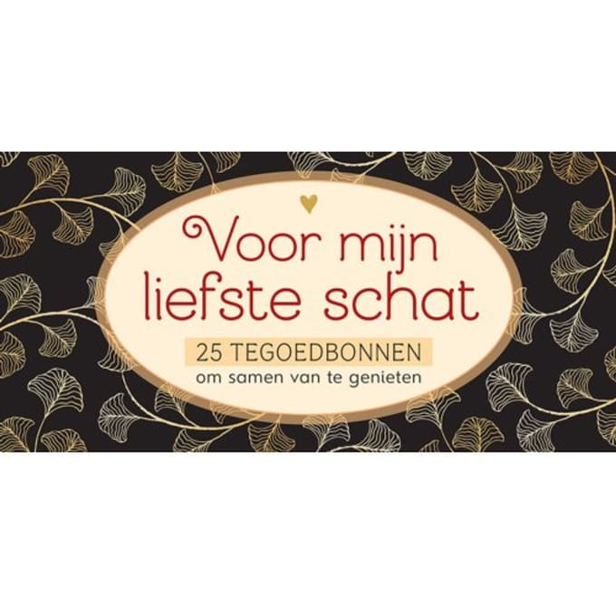 Voor Mijn Liefste Schat 25 Tegoedbonnen - ZNU
