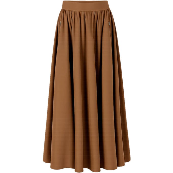 AAIKO Rixt Co 540 Rokken Dames - Bruin - Maat M