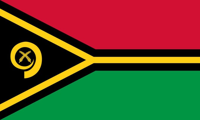 Vlag Vanuatu 30x45cm