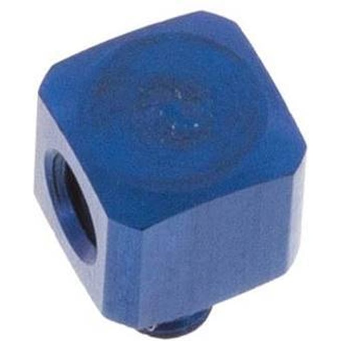 90° L-Koppeling M5 buitendraad X Binnendraad Aluminium 16bar [5 Stuks]