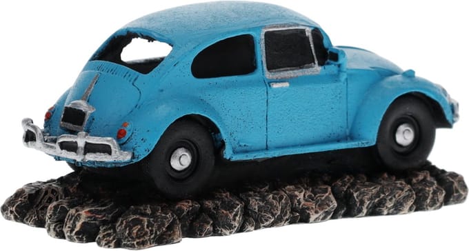 Aqua Della - Vissen - Classic Car Duits 15x7,5x6,5cm Blauw - 162463
