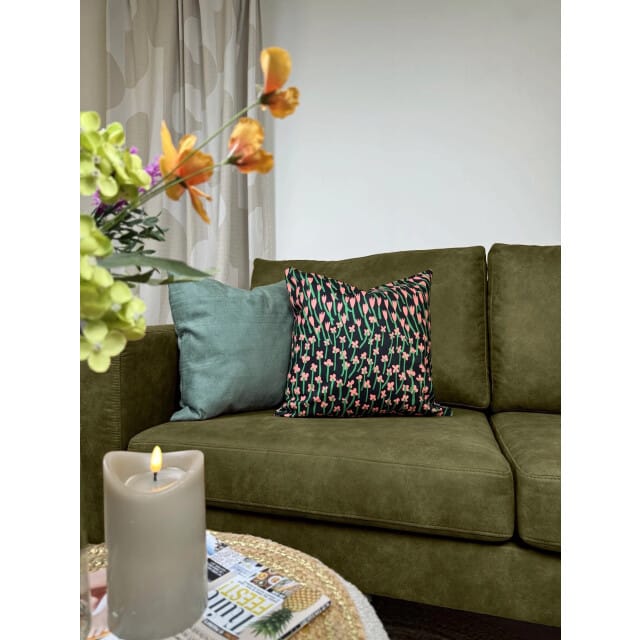 Gek op kussens! Sierkussen fusion flowers #5 | 45 x 45 cm | katoen/polyester