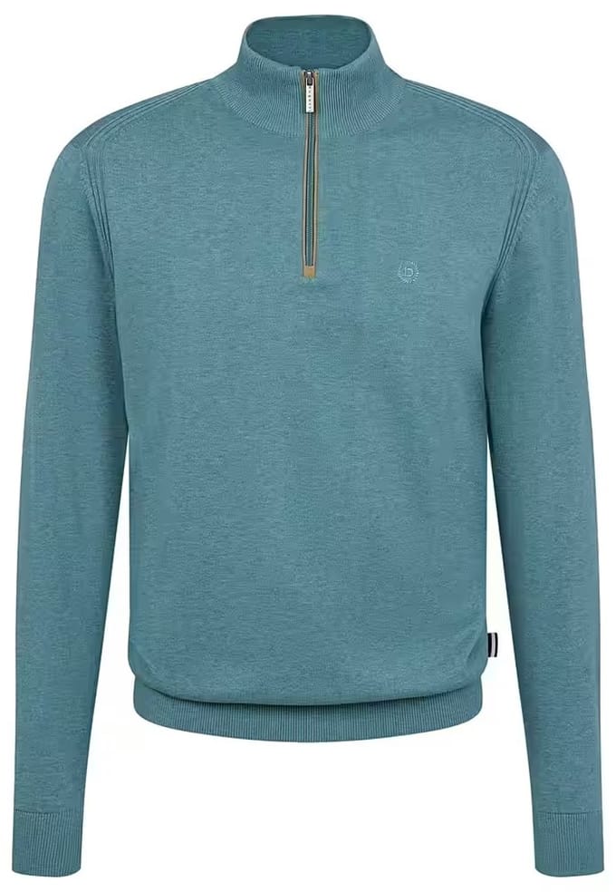 Bugatti trui Troyer - Turquoise - Maat 3XL