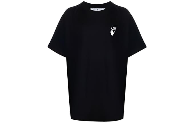 Off-White Caravaggio Korte Mouw Overhemd Zwart/Multicolor Heren Tops OMAA038F21JER0061084 M gray