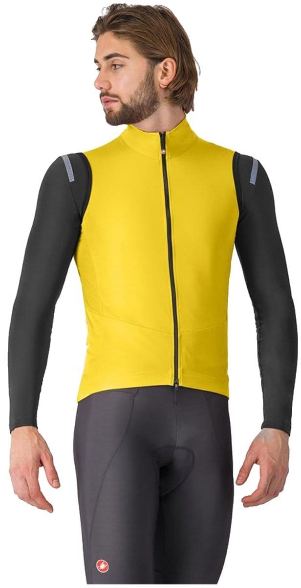 Castelli Perfetto Air Gilet Geel M Man