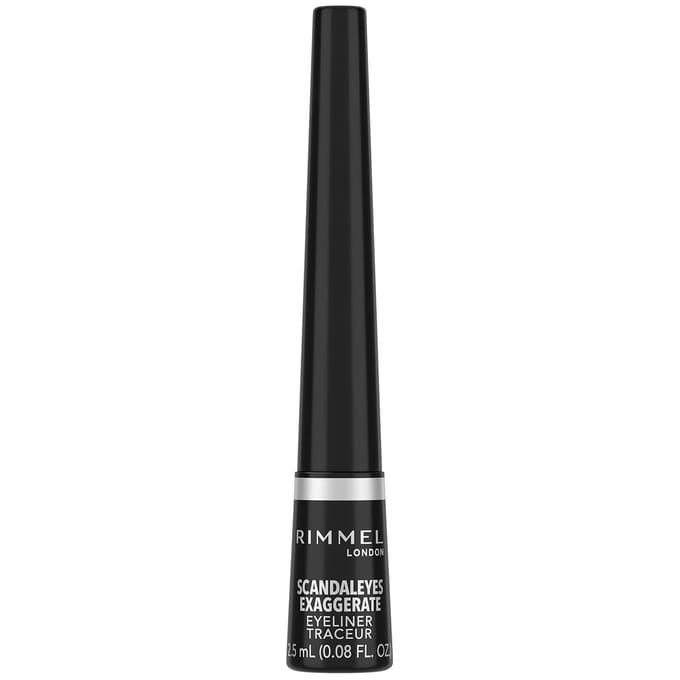 Rimmel London Exaggerate Liquid Eyeliner (Various Options) - Non-Waterproof