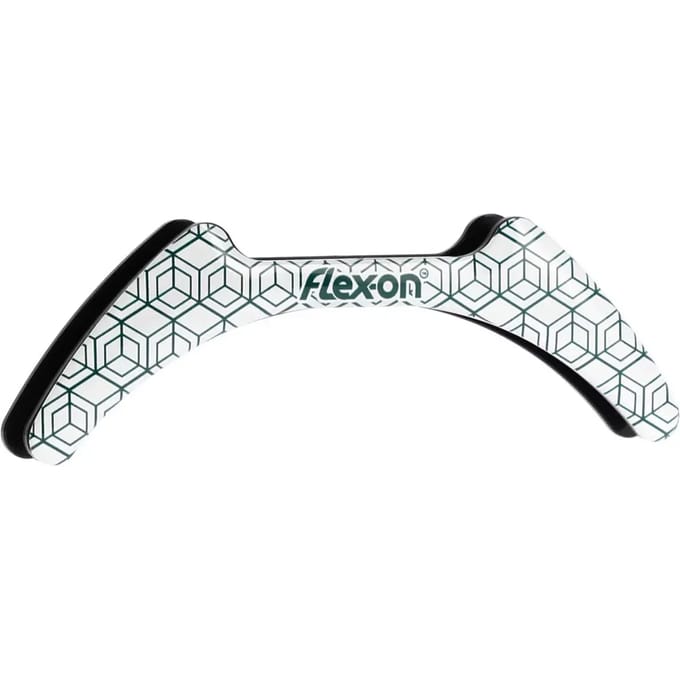 Witte Groene Teugel Stickers Flex-On Cubic