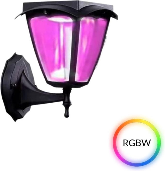Solar Lantern Aangesloten RGBW IP54 Muur - RGBW - Overig - SILUMEN