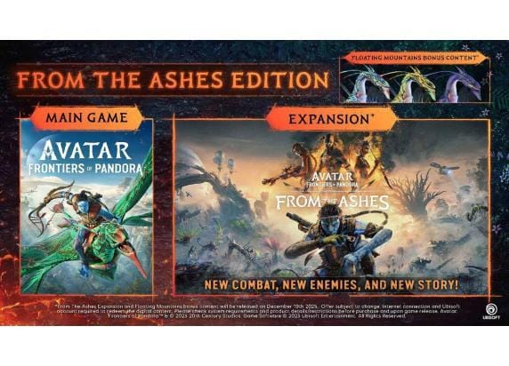 Sony PlayStation 5 PS5 Avatar Frontiers of Pandora - From the Ashes Games