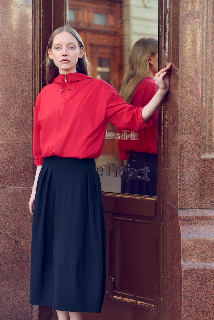 Tilia jacket technical jersey | Red - Red / S
