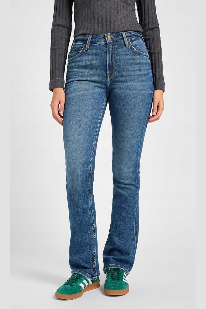 Lee Breese Boot Valiant Blue Jeans Taglia: W29L33 | Pantaloni larghi Outlet | Donna | Blu
