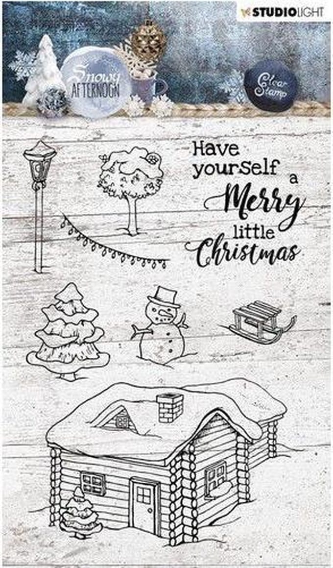 Stempel - Clear stamp - A6 - Snowy Afternoon nr. 399