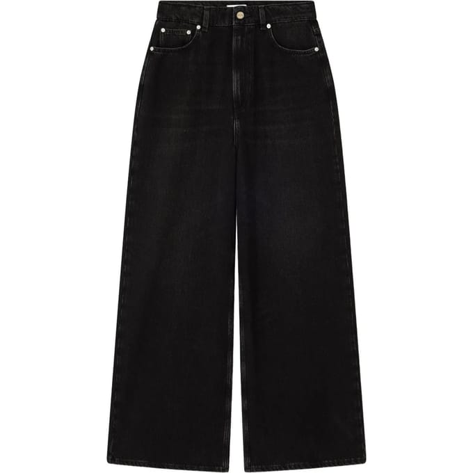 Ganni Jeans Black