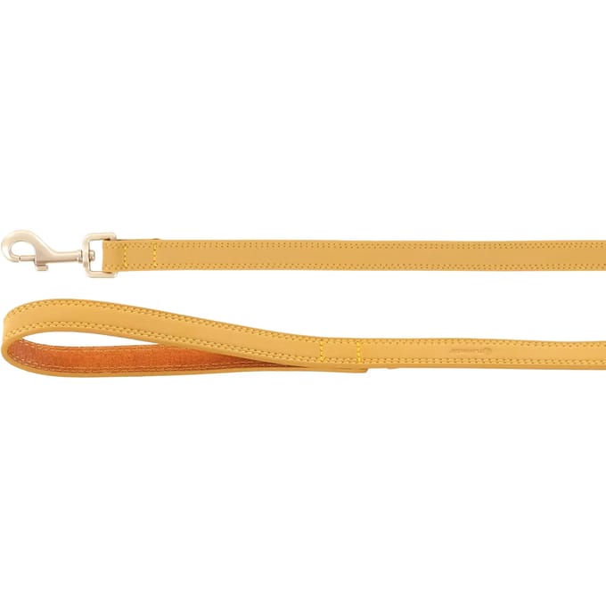 Flamingo - Hond Looplijn Virginia Geel 1,3m 20mm