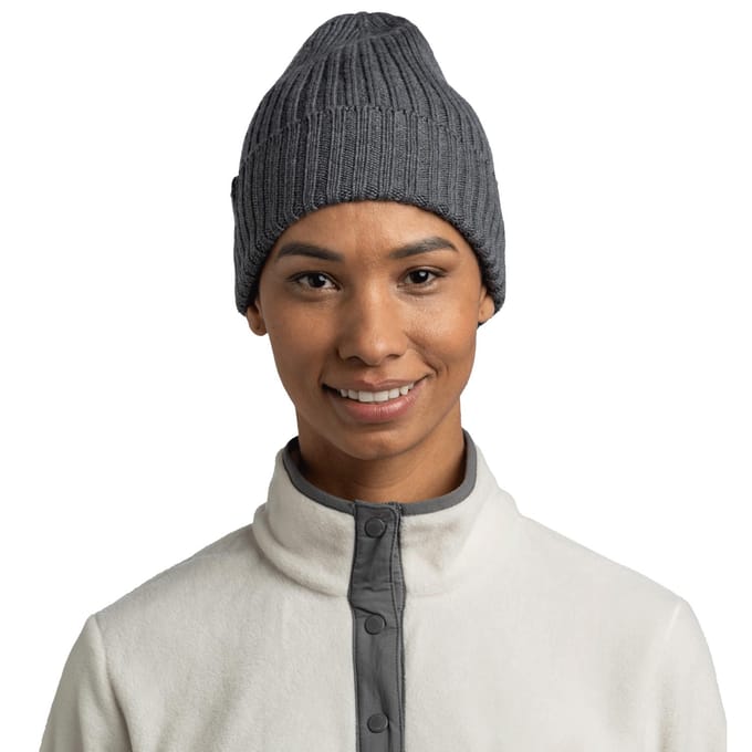 Buff Gebreide Norval Muts Beanie, Dames grijze Pet One size grijs