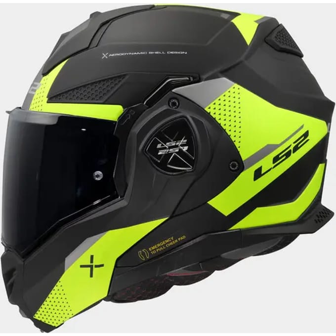 Modulaire motorhelm LS2 FF901 Advant X Oblivion