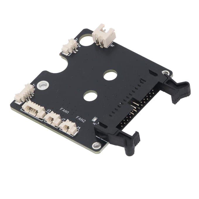 3D Printer Hotend Adapterbord met Verwarmingsstaaf en Temperatuursensordraad voor Ender 3 S1 S1 Pro black