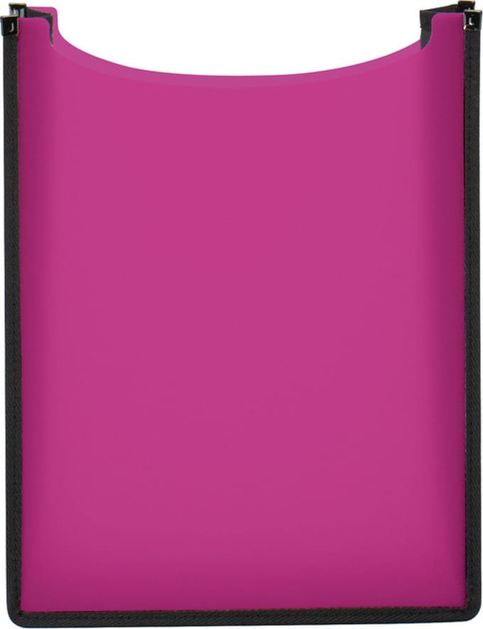 Heftbox Flexi pink/transluzent