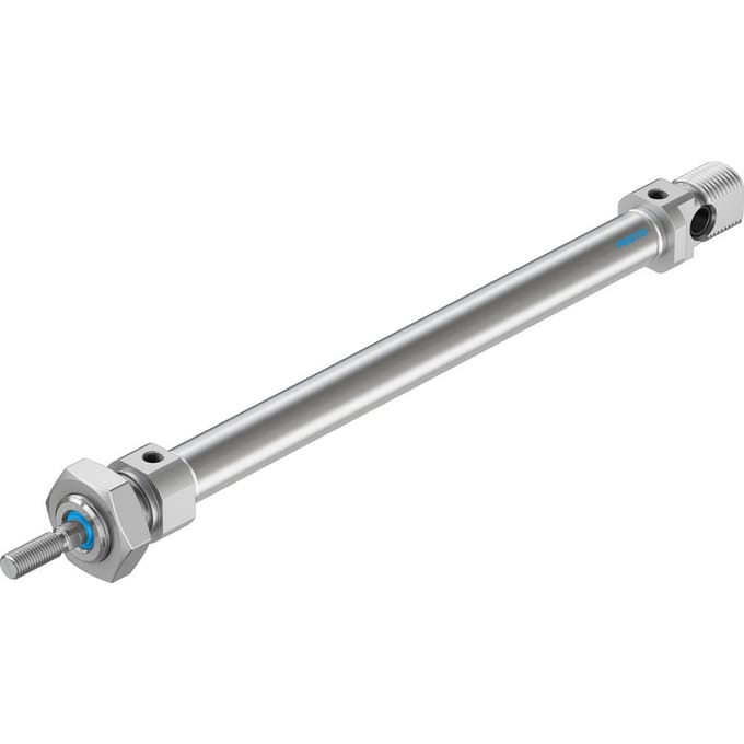 Festo Cilinder 12mm Boring 125mm Slag ISO 6432 Dubbelwerkend - 19195 - P2CS8