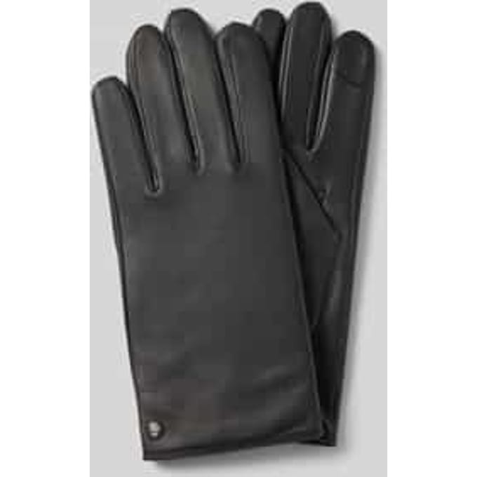 Roeckl Boston Touch Leren Heren Handschoenen Maat 9,5 - Zwart