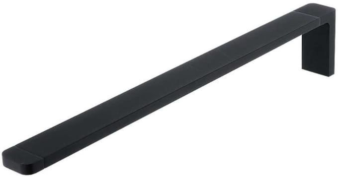 Nimco Maya - Handdoekhouder, lengte 37 cm, mat zwart MAC 29097-90
