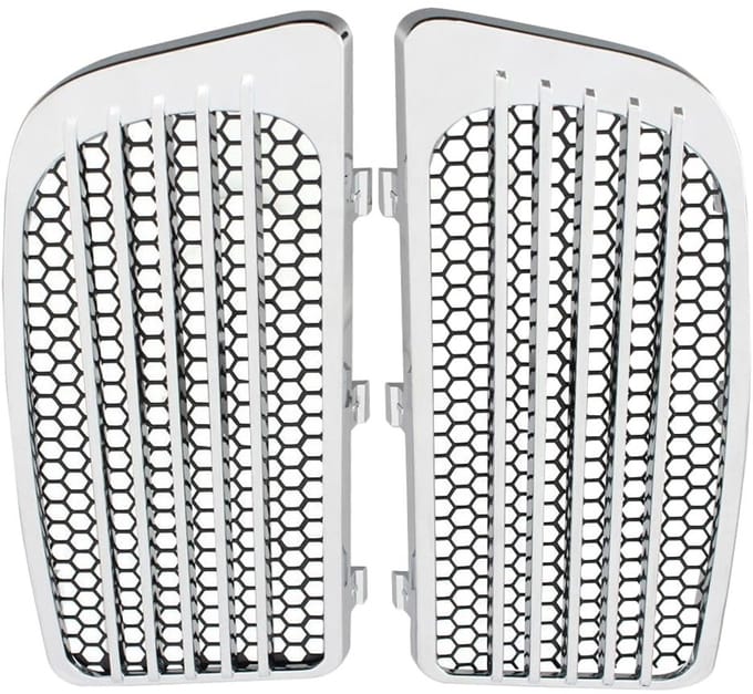 Dailygoody - Motorfiets Onderkuip Radiator Screen Guard Grille Trim