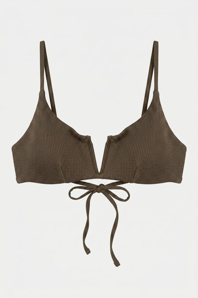 Shiwi Leah Bikini Top Cyprus Struct Forest Green Cyprus Größe: 42 | Bikinis Outlet | Damen | Grün
