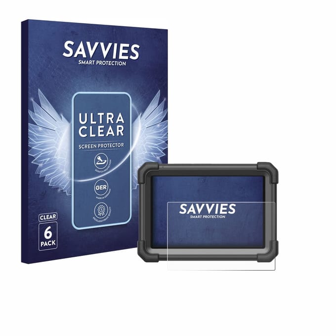 Savvies - Screenprotector voor Launch X-431 Pro Dyno - Folie Beschermfolie transparant 6 Stuks