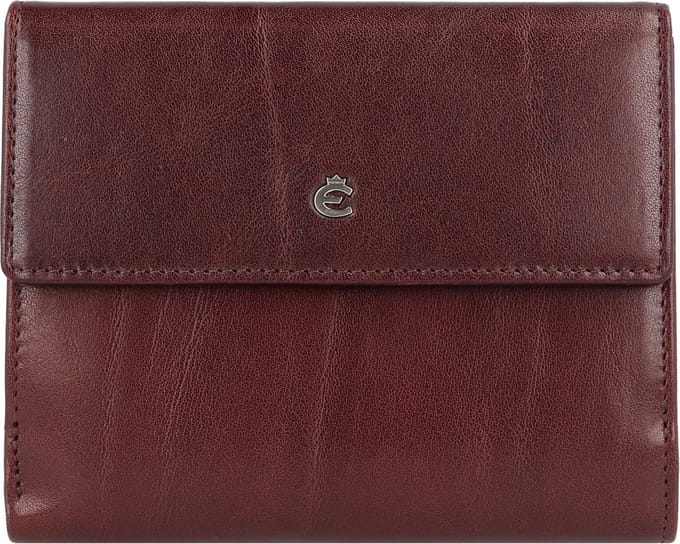 Esquire Toscana Portemonnee RFID-bescherming Leer 12 cm - Jongens - Horizontaal - coffee