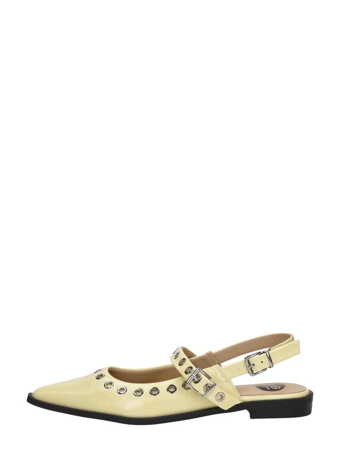 SUB55 Slingback Slingbacks - Geel - Maat 43