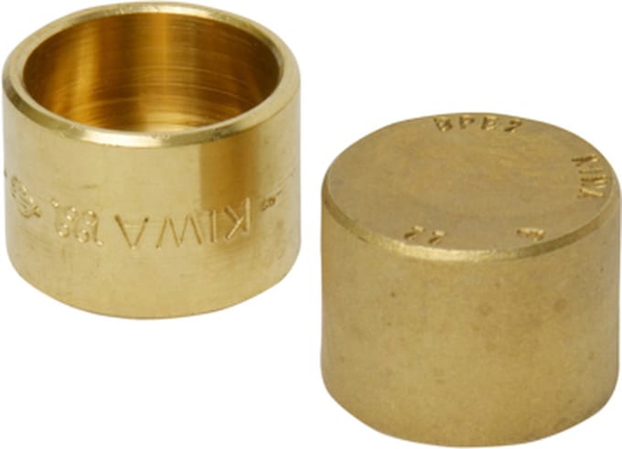 Sanivesk Soldeer Eindstop 2 Stuks 22mm