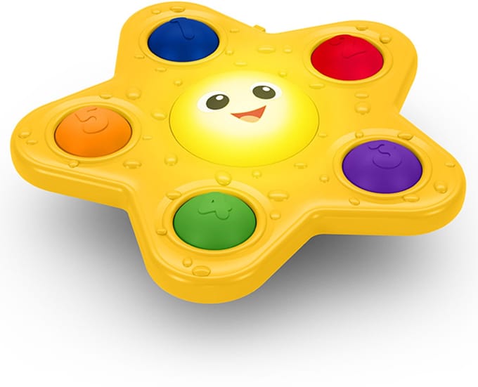 Baby activity met zuignap pop & glow - Baby Einstein - vanaf 6 maanden