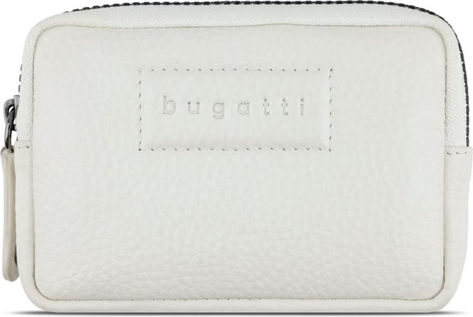Bugatti Elsa Sleutel portemonnee Leer 10.5 cm - weiß