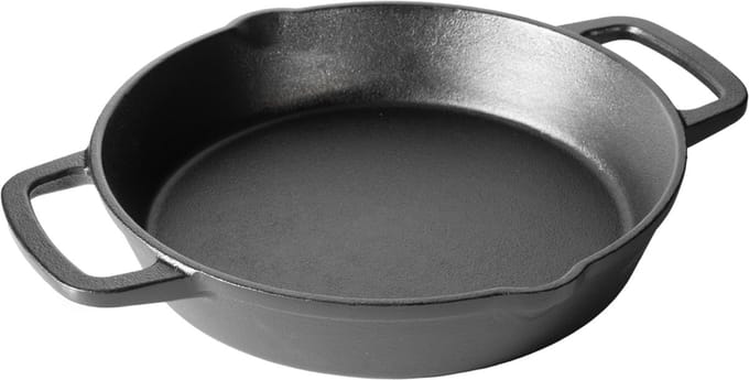 The Windmill Cast Iron - Skillet M met 2 handvatten - Gietijzer - Ø20 cm