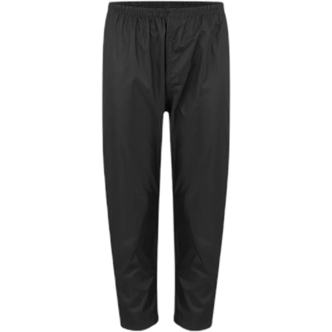 Mac in a Sac Kinderen Unisex Regenbroek - Zwart - 2/4 jaar