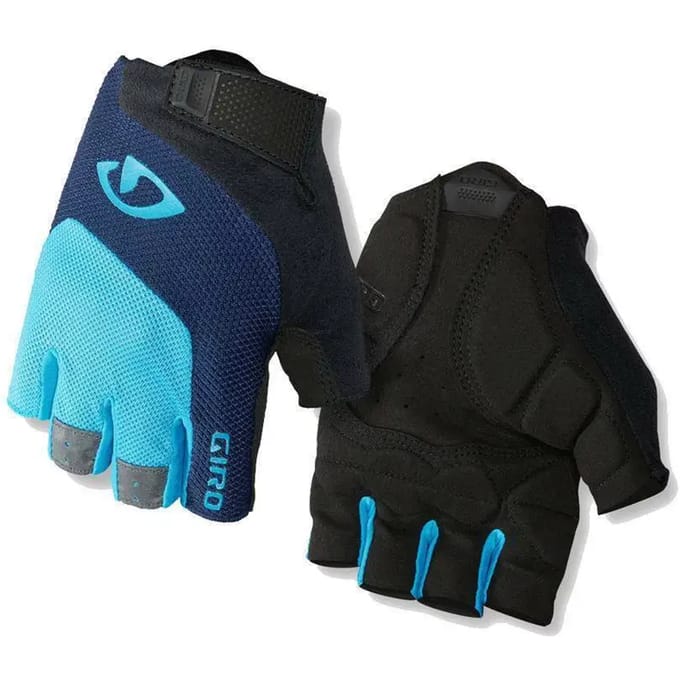 Giro Bravo Gel fietshandschoenen blauw/zwart Handschoenmaat S