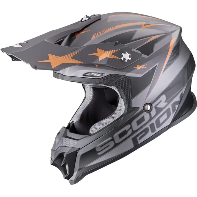 Motorhelm Scorpion VX-16 Evo Air Patriot
