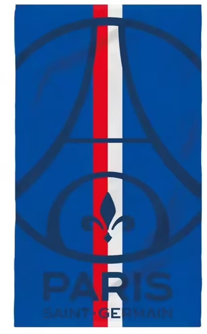 Paris Saint Germain Strandlaken Logo - 70 x 150 cm - Katoen