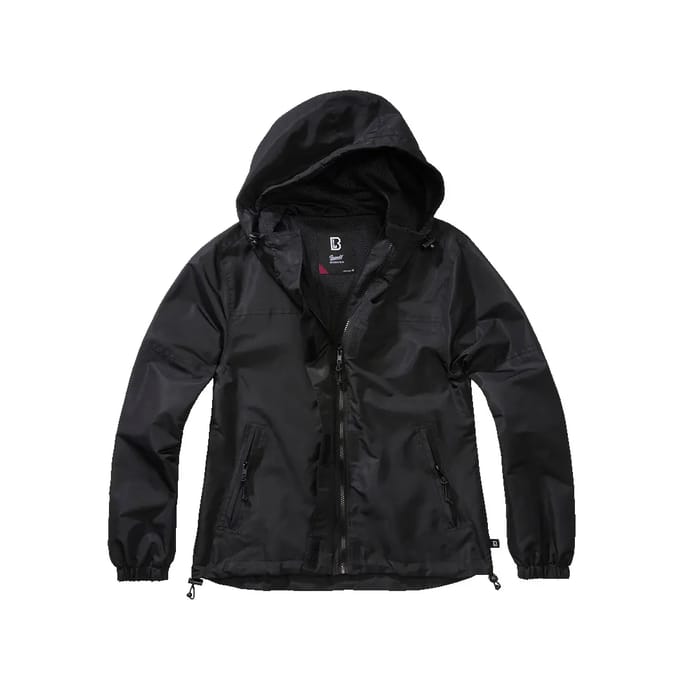 Brandit - Summer Frontzip Windbreaker jacket - M - Zwart